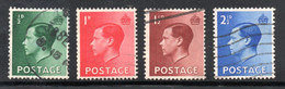 SERIE 1936 - YT 205 à 208 OBLITERES - Used Stamps