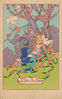 Art Card La Belle Au Bois Dormant . Charles Perrault . Sleeping Beauty. Art Deco - Contes, Fables & Légendes