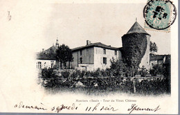MONTIERS SUR SAULX  -  Tour Du Vieux Château  -  Dos Non Divisé - Montiers Sur Saulx