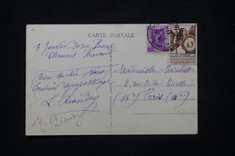 FRANCE - Vignette Contre La Tuberculose Sur Carte Postale De Clermont Ferrand En 1937  - L 78735 - Cartas & Documentos
