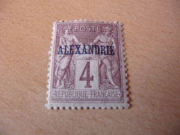 TIMBRE   ALEXANDRIE    N  4    COTE  6,00  EUROS    NEUF  TRACE  CHARNIERE - Unused Stamps