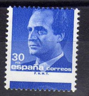 Espagne (1987)  - Juan Carlos Ier 30 P.   - Piquage Decale -  Neufs**  - MNH - Variedades & Curiosidades