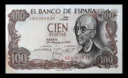 # # # Banknote Spanien (Spain) 100 Pesetas 1970 UNC # # # - 100 Peseten