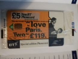 GREAT BRETAGNE  CHIPCARDS  EUROSTAR /SPECIAL FOLDER       5 POUND Sealed In Wrapper    MINT CONDITION      **3860** - BT Allgemeine