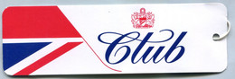 Étiquette De Bagages - British Airways - Club (Cabin Baggage) (Recto-Verso) - Aufklebschilder Und Gepäckbeschriftung