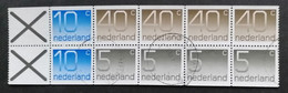 Nederland/Netherlands - Blok Uit Postzegelboekje Nr. PB21A (gestempeld/used) - Sin Clasificación