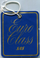 Étiquette De Bagages - Euro Class SAS (Recto-Verso) - Aufklebschilder Und Gepäckbeschriftung