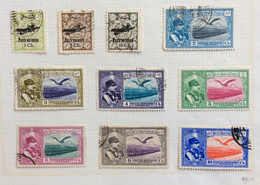 IRAN   - COLLEZIONE DI 44 VALORI DIVERSI POSTA AEREA E SERVIZI - Collections, Lots & Series