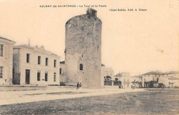 Aulnay De Saintonge       17      La Tour Et La Poste           (voir Scan) - Aulnay