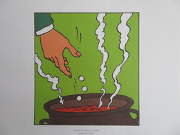 Planche TINTIN  "Tintin Et Les Picaros"  N°33 Strip 3 Ed Hergé-Moulinsart 2011 Ex Libris - Ilustradores G - I