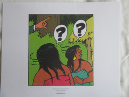 Planche TINTIN  "Tintin Et Les Picaros"  N°33 Strip 2 Ed Hergé-Moulinsart 2011 Ex Libris - Illustrateurs G - I
