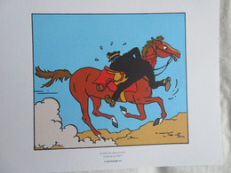 Planche TINTIN  "Coke En Stock"  N°26 Strip 9 Ed Hergé-Moulinsart 2011 Ex Libris - Illustratori G - I