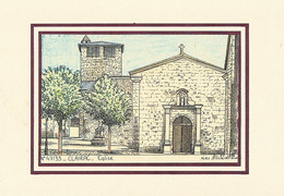 CLAIRAC. - Eglise . YVES DUCOURTIOUX EDITEUR - Otros & Sin Clasificación