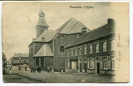 CPA - Carte Postale - Belgique - Frameries - L'Eglise - 1904 (DG14912) - Frameries