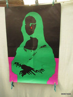 Affiche Mona Lisa  De CIESLEWICZ D'origine 1968  -  81 Cm Sur 65   - - Afiches