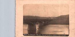 RARE CARTE PHOTO / RUHR / PONT DE WELPER / VUE PRISE DE LA MAISON DES POSTES - Hattingen