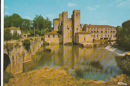 BARBASTE  - Le Château, Le Moulin Des Tours D'Henri IV -  Le Pont Rpan    CPM - Other & Unclassified