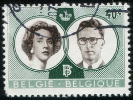 COB 1169- V  6 (o) Griffe Verticale Traversant Le Visage Du Roi - 1931-1960
