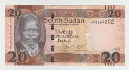 South Sudan 20 Pounds 2017 P-13c UNC - South Sudan