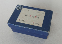 Boite Ancienne Parfum Worth Dans La Nuit, Coffret Pour Flacon Lalique - Flakons (leer)