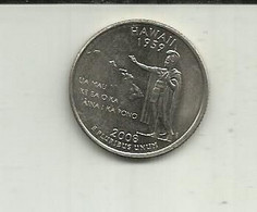 S-1/4 Dollar 2008D USA (Hawai) - 1999-2009: State Quarters