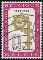 COB 1190-V  1  (o) Point De Couleur à Gauche De 1561 - 1961-1990