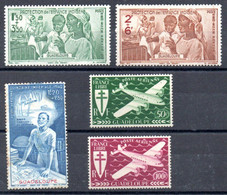 Guadeloupe Luftpost Y&T PA 1**, PA 2**, PA 3*, PA 4**, PA 5*, PA 6*, PA 7** - PA 12**, PA 13* - Airmail