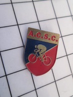 216A Pin's Pins / Beau Et Rare / THEME : SPORTS / CYCLISME CLUB ACSC - Cyclisme