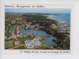 Talmont  Bourgenay - Le Veillon, Le Village Du Lac, Le Port, La Plage Du Veillon (aérienne - Talmont Saint Hilaire