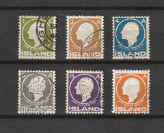 1911 SIGURDSSON SET FINE USED - Neufs