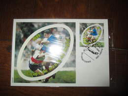 Carte Postale Maximum Coupe Du Monde De Rugby 1999 - Rugby