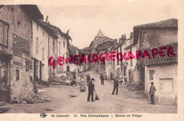 86- AVAILLES LIMOUZINE - RUE DE L' EGLISE - EN LIMOUSIN NOS CAMPAGNES ENTREE DU VILLAGE - Availles Limouzine