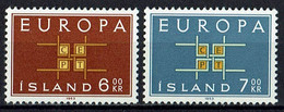 Island 1963 // 373/374 ** Europa - Ungebraucht