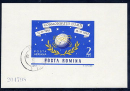 ROMANIA 1964 Space Travel Block Used.  Michel Block 56 - Gebraucht