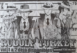 Affiche NAGAKURA Hiroko Rudolf Turkey Komikku éditions 2014 - Afiches & Offsets