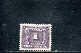 CANADA 1906 O - Port Dû (Taxe)