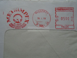 AD033.100  Hungary -  EMA METER FREISTEMPEL  -  METRIMPEX    Budapest   1976 - Viñetas De Franqueo [ATM]