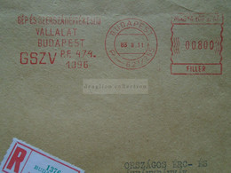 AD033.104  Hungary -  EMA METER FREISTEMPEL  -GSZV Gép és Szerszámértéksesítő Vállalat   Budapest   1983 - Automaatzegels [ATM]