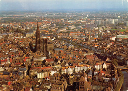 GF-STRASBOURG-STRASSBURG-67-Bas-Rhin-Vue D'Avion Aérienne- La Cathédrale  - GRAND FORMAT - - Strasbourg