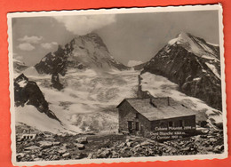 CHE1-01 Anniviers Cabane Du Mountet Dent Blanche Et Grand Cornier. Circulé 1937, Timbre Manque,Grand Format - Anniviers