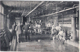 GÜSTROW Mecklenburg Kriegsgefangenenlager Badeanstalt Belebt Gelaufen Als Feldpost 23.8.1915 - Guestrow