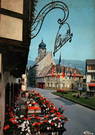 4762 Carte Postale MUTZIG L'Hôtel De La Poste Et L'Hôtel De Ville    67 Bas Rhin - Mutzig