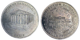 00759 GETTONE TOKEN JETON FICHA TOURISTIQUE MDP EGLISE DE LA MADELEINE PARIS 2001 - 2001