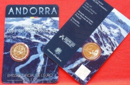 Andorra 2 Euro 2019 "Final Of The Alpine Ski World Cup" BiMetallic BU - Andorre