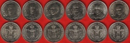 Serbia Set Of 6 Coins: 20 Dinara 2006-2012 UNC - Serbie