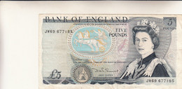 Bank Of England, Five Pounds - Sonstige & Ohne Zuordnung