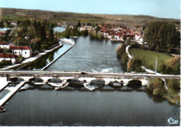 CHAMPS  VUE GENERALE AERIENNE DU PONT - Champs Sur Yonne