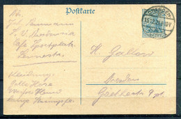 ALLEMAGNE - Ganzsache (Entier ) Michel P120 (Dresden Nach Dresden) - Cartes Postales