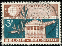 COB 1191-V  6 (o) Pas De Vert Clair Dans Les 3 Feuilles - 1961-1990