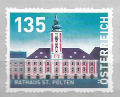 2020 Austria Österreich Mi.39 **MNH  Rathaus St. Pölten  Dispenserrollenmarken - 2011-2020 Unused Stamps